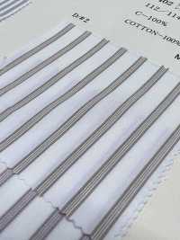 5402 50 Single Thread X 80 Thread Broadcloth Stripe Silk Protein Processing[Textile / Fabric] VANCET Sub Photo