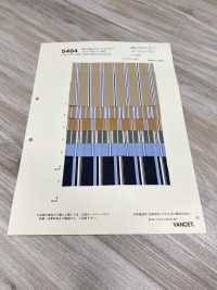 5404 50 Single Thread X 80 Thread Broadcloth Stripe Silk Protein Processing[Textile / Fabric] VANCET Sub Photo