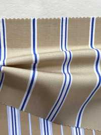 5404 50 Single Thread X 80 Thread Broadcloth Stripe Silk Protein Processing[Textile / Fabric] VANCET Sub Photo