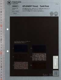1060871 EFLENDI® Tricot Print[Textile / Fabric] Takisada Nagoya Sub Photo