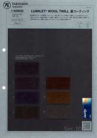 101-826035 LUMILET® WOOL TWILL Back Coating[Textile / Fabric] Takisada Nagoya Sub Photo