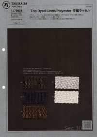 1079801 Linen Top Raschel[Textile / Fabric] Takisada Nagoya Sub Photo