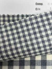AN-9201 Indigo Heather Gingham Check[Textile / Fabric] ARINOBE CO., LTD. Sub Photo
