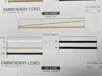SIC-3204 Embroidery Cord[Ribbon Tape Cord] SHINDO(SIC) Sub Photo