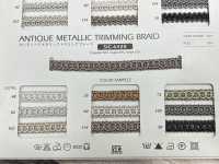 SIC-6420 Antique Metallic Trimming Braid[Ribbon Tape Cord] SHINDO(SIC) Sub Photo
