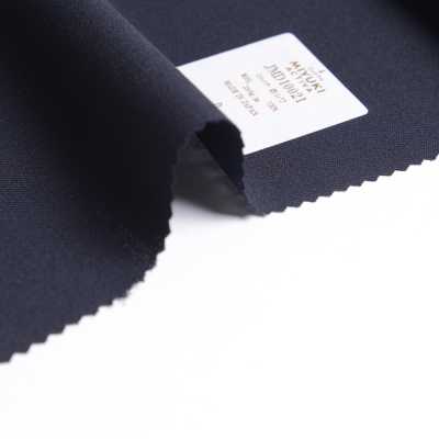 JMD10021 Activa Collection Natural Stretch Wrinkle Resistant Textile Plain Navy Blue Miyuki Keori (Miyuki) Sub Photo