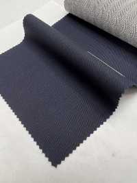 3MM0163 Creative Workers ZZ Strong Twisted Yarn Left Twill Weave Gabardine No Pattern Navy Blue[Textile] Miyuki Keori (Miyuki) Sub Photo
