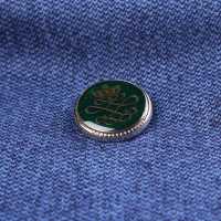 812 Metal Buttons For Domestic Suits And Jackets Silver / Green Yamamoto(EXCY) Sub Photo