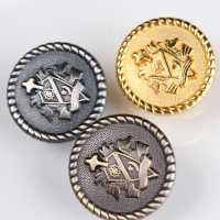 EX213 Metal Buttons For Domestic Suits And Jackets Antique Gold Yamamoto(EXCY) Sub Photo