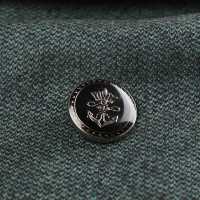 EX254 Metal Buttons For Domestic Suits And Jackets Silver / Black Yamamoto(EXCY) Sub Photo