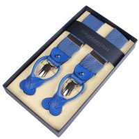 VAR-030 BRETELLE &amp; BRACES Silk Suspenders Blue[Formal Accessories] Bretelle &amp; Braces Sub Photo