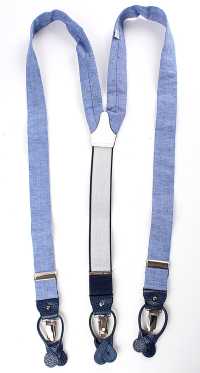 VART-011 BRETELLE &amp; BRACES Linen Navy Blue[Formal Accessories] Bretelle &amp; Braces Sub Photo