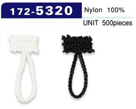 172-5320 Button Loop Chain Cord Type Total Length 30 Mm (Entering Number 500)[Button Loop Frog Button] DARIN