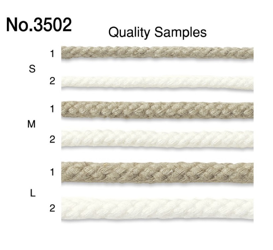 3502 Linen Blend Cord[Ribbon Tape Cord] ROSE BRAND (Marushin)