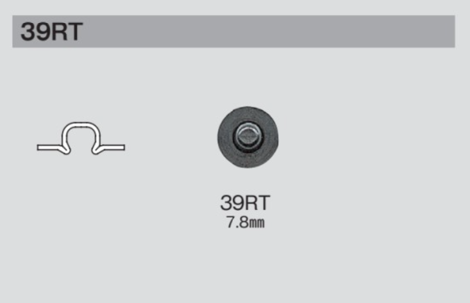 39RT 39RT Robust[Press Fastener/ Eyelet Washer] Morito