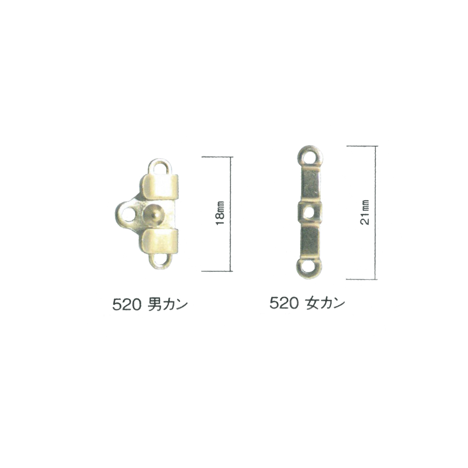 520K Front Hook (Hook And Eye Closure) * Needle Detector Compatible And With Sewing Machine Morito