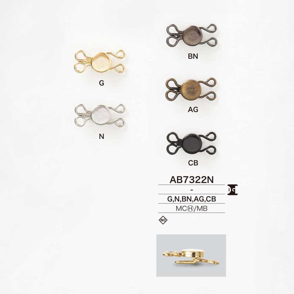 AB7322N High Metal/brass Spring Hook IRIS