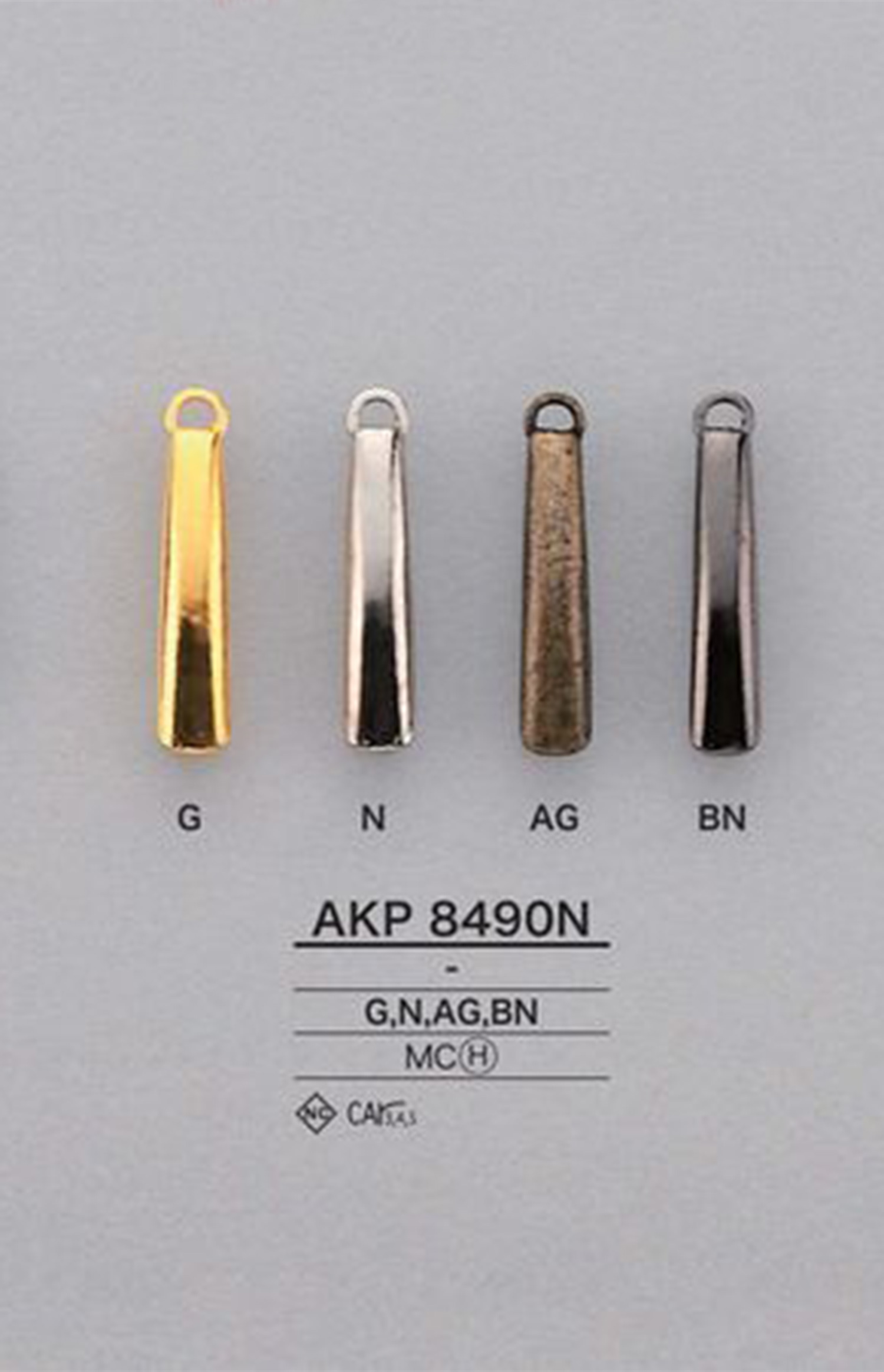 AKP8490N Zipper Point (Pull Tab) IRIS