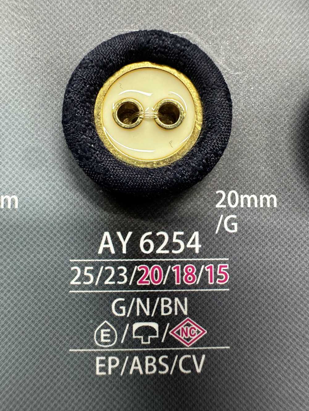 AY6254 Eyelet Rivet Combination Cloth Button