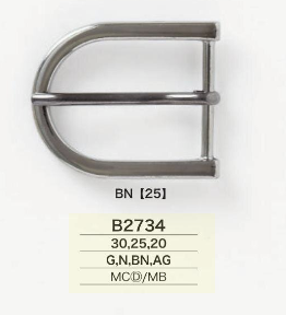 B2734 Die-cast/brass Sail Buckle[Buckles And Ring] IRIS