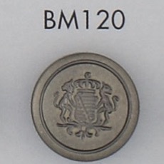 BM120 ABS Resin, Plated Buttons DAIYA BUTTON