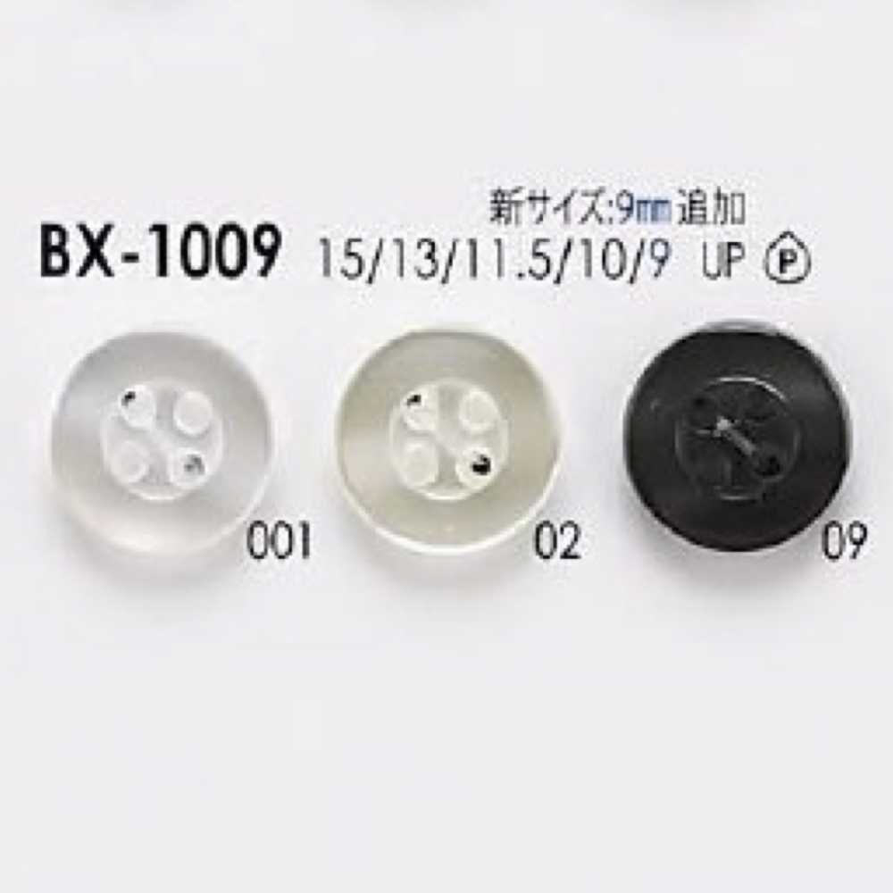 BX1009 Polyester Resin 4-hole Button IRIS