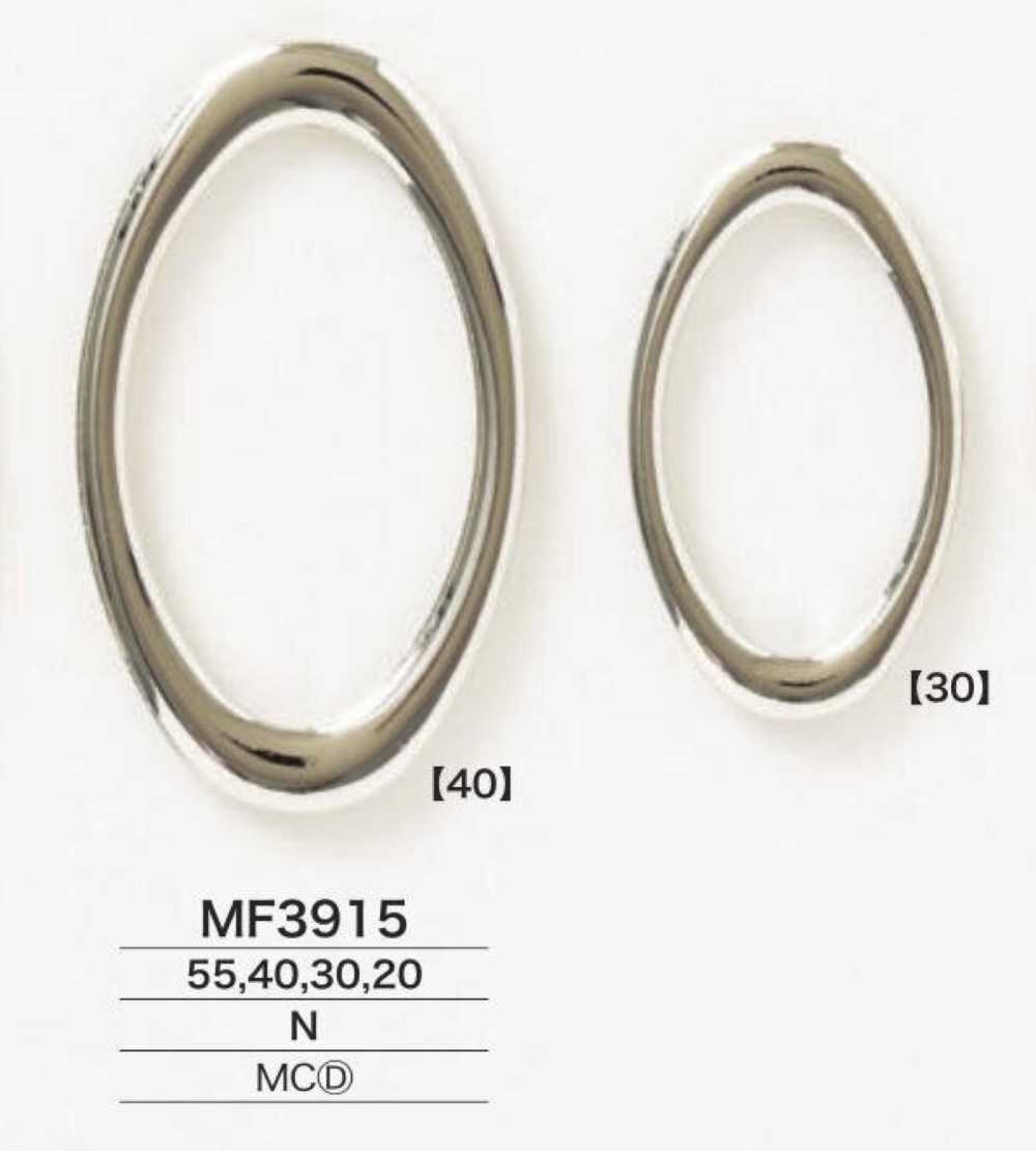 MF3915 Die-cast D Ring[Buckles And Ring] IRIS