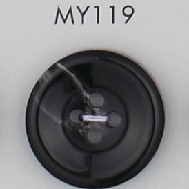 MY119 Polyester Resin 4-hole Button DAIYA BUTTON