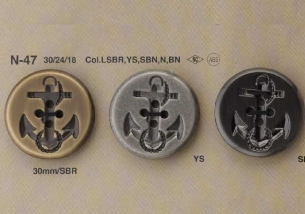 N47 ABS Resin 4-hole Button IRIS