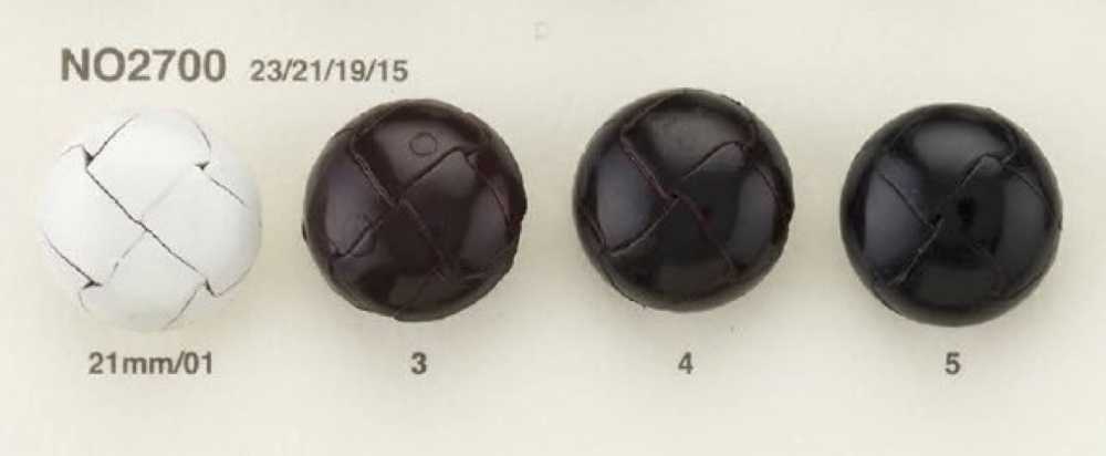 NO2700 Leather Other Buttons IRIS