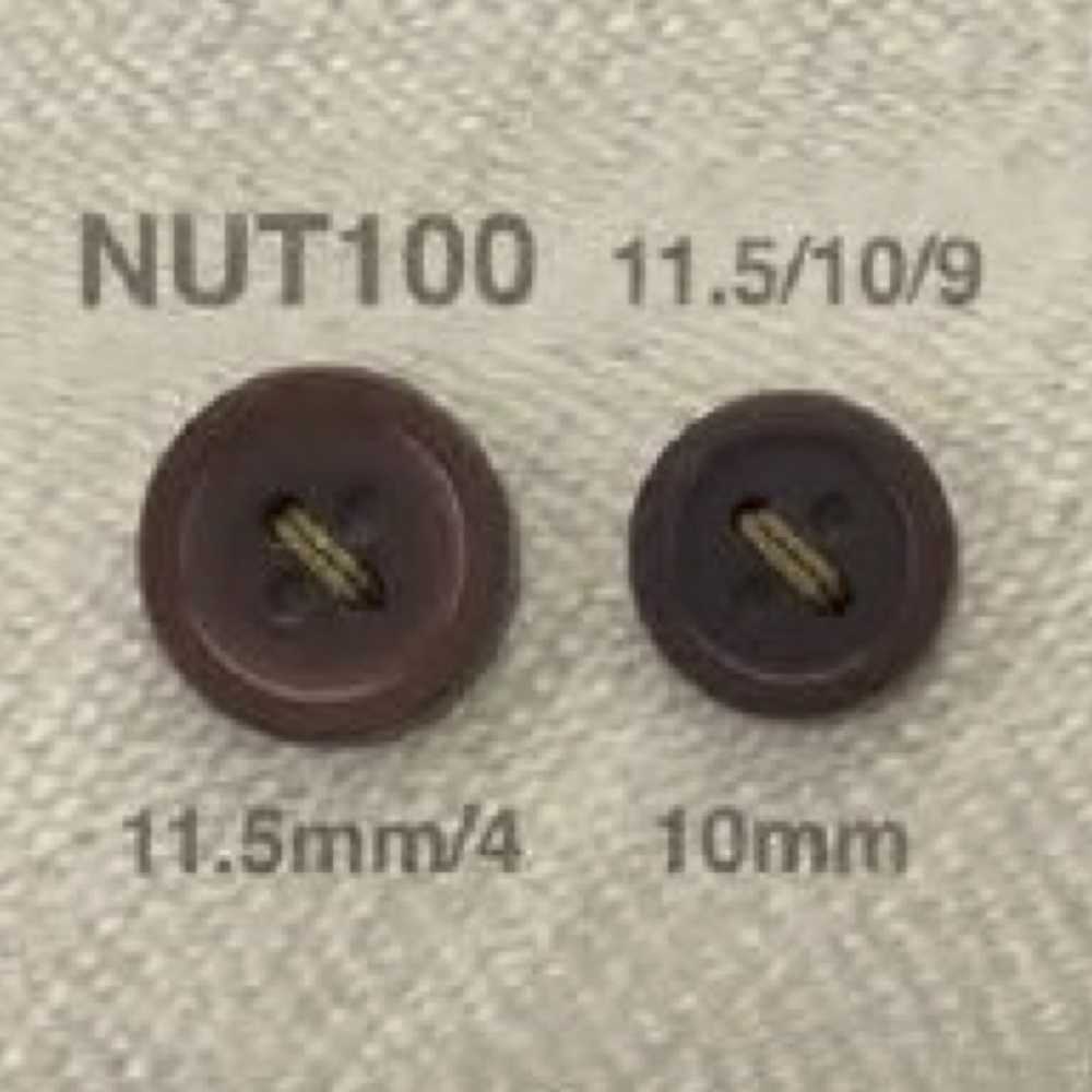 NUT100 Nut-made 4-hole Button IRIS