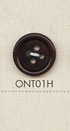 ONT01H Natural Material Corozo Nut 4-hole Button DAIYA BUTTON