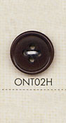 ONT02H Natural Material Corozo Nut 4-hole Button DAIYA BUTTON
