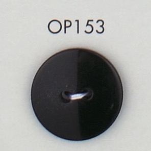 OP153 Polyester Resin 2-hole Button DAIYA BUTTON