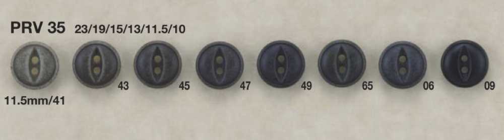 PRV35 Urea Resin Two-hole Button IRIS