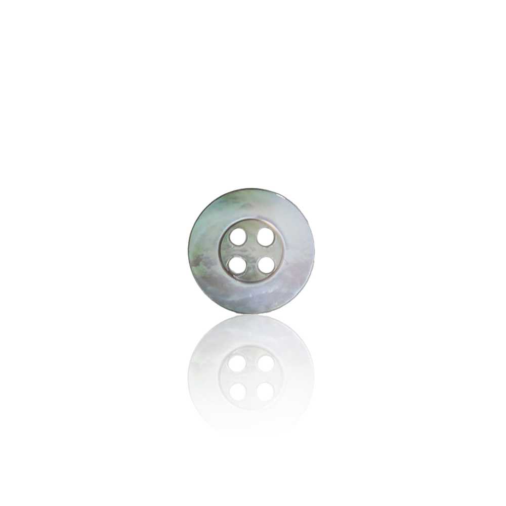 SB1025 Mother Of Pearl Shell Lipped Shell Button With 4 Holes On The Front IRIS