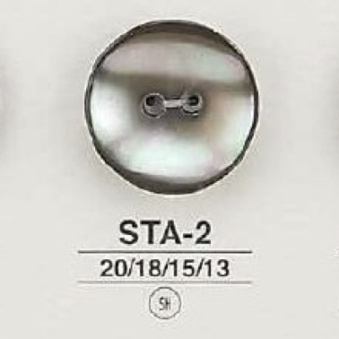 STA2 Made Of Shell With Two Front Holes Buttons IRIS