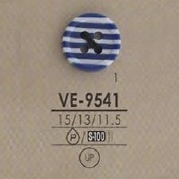 VE9541 Polyester Resin 4-hole Button IRIS