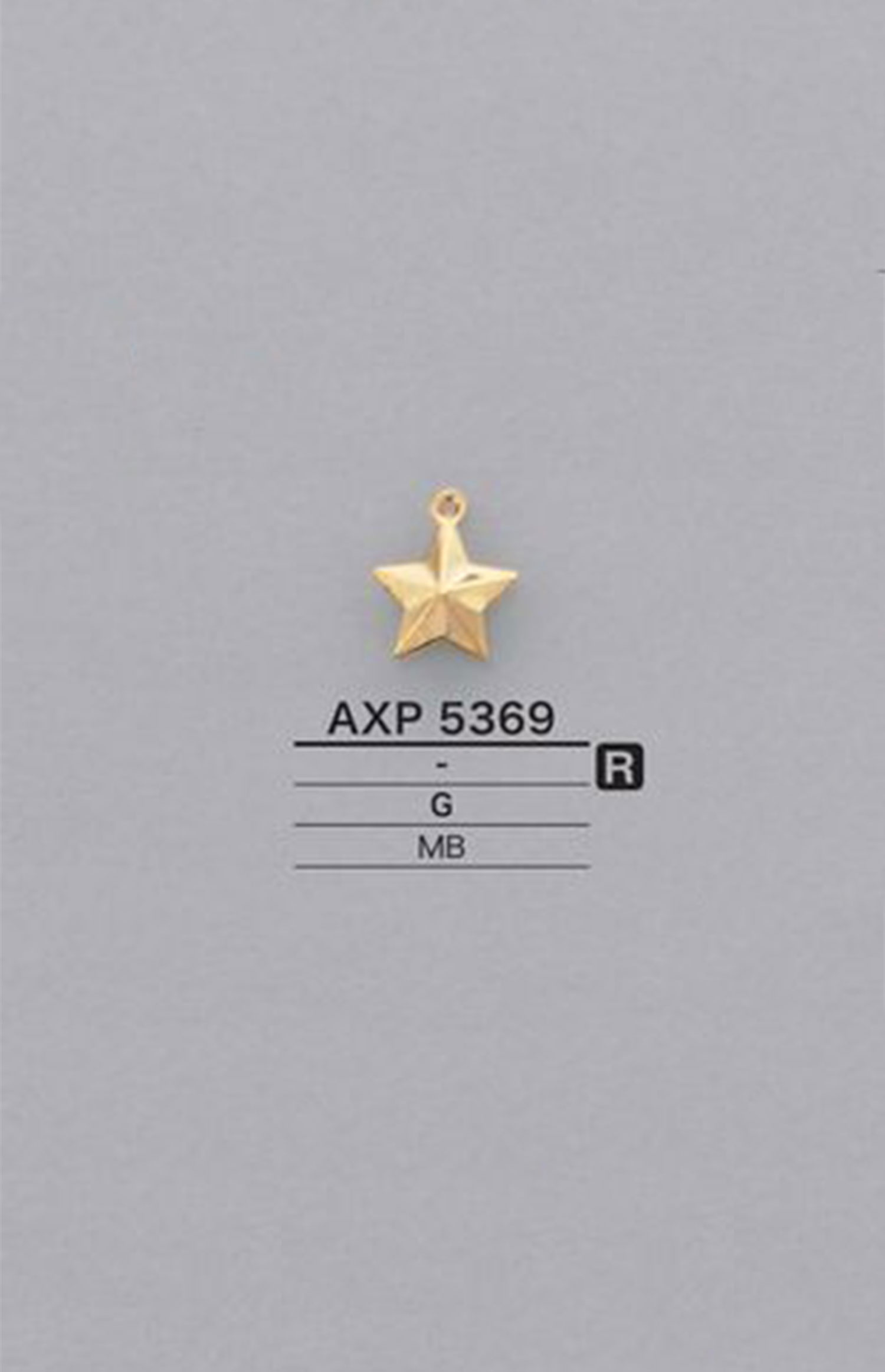 AXP5369 Star-shaped Motif Parts[Miscellaneous Goods And Others] IRIS