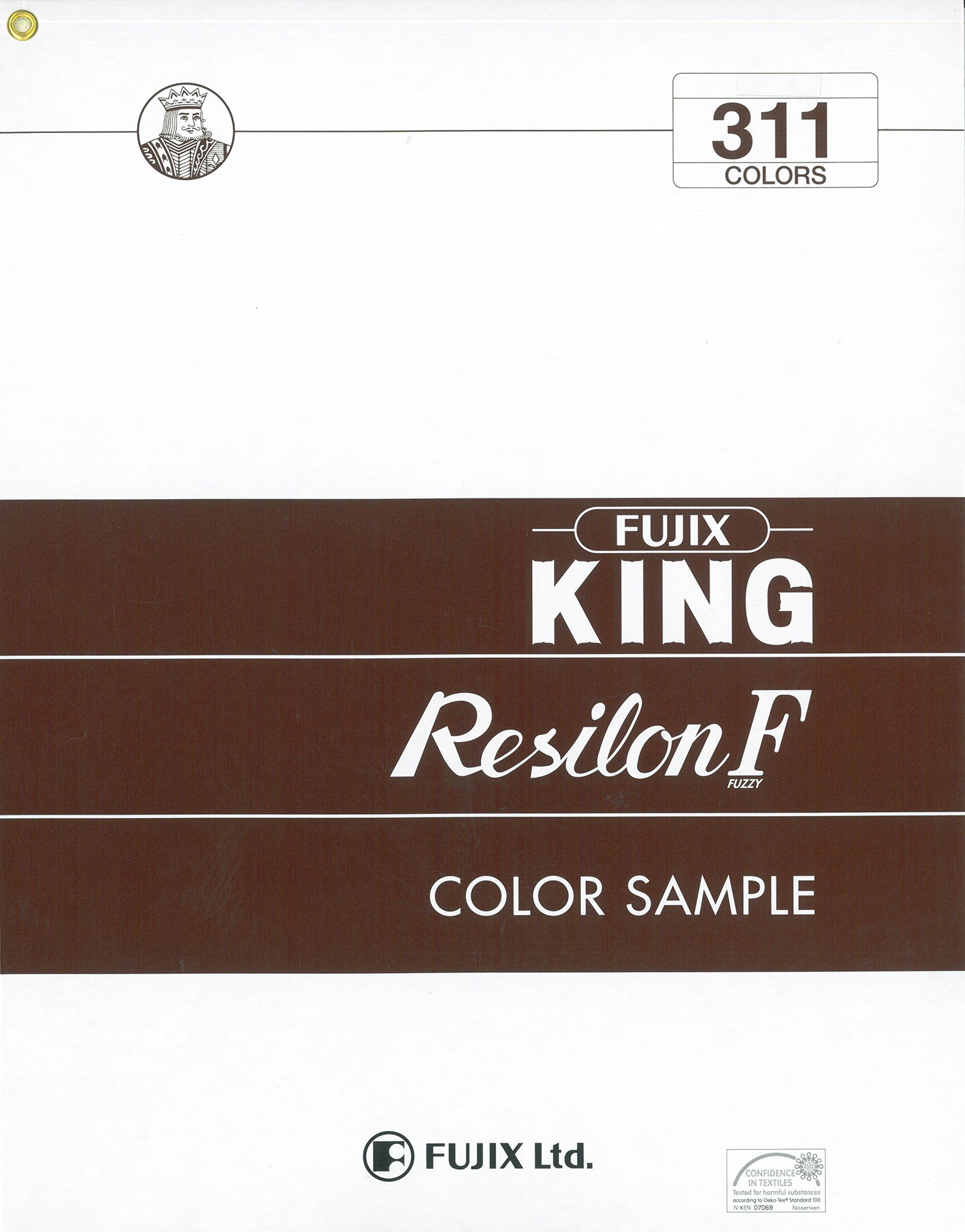 FUJIX-SAMPLE-7 KING Resilon FUZZY[Sample Card] FUJIX