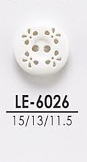 LE6026 Buttons For Dyeing From Shirts To Coats IRIS