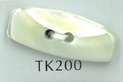 TK200 2 Hole Duffle Shell Button Sakamoto Saji Shoten