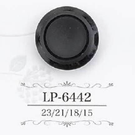 LP6442 Casein Resin Tunnel Half-ring Shank Button IRIS