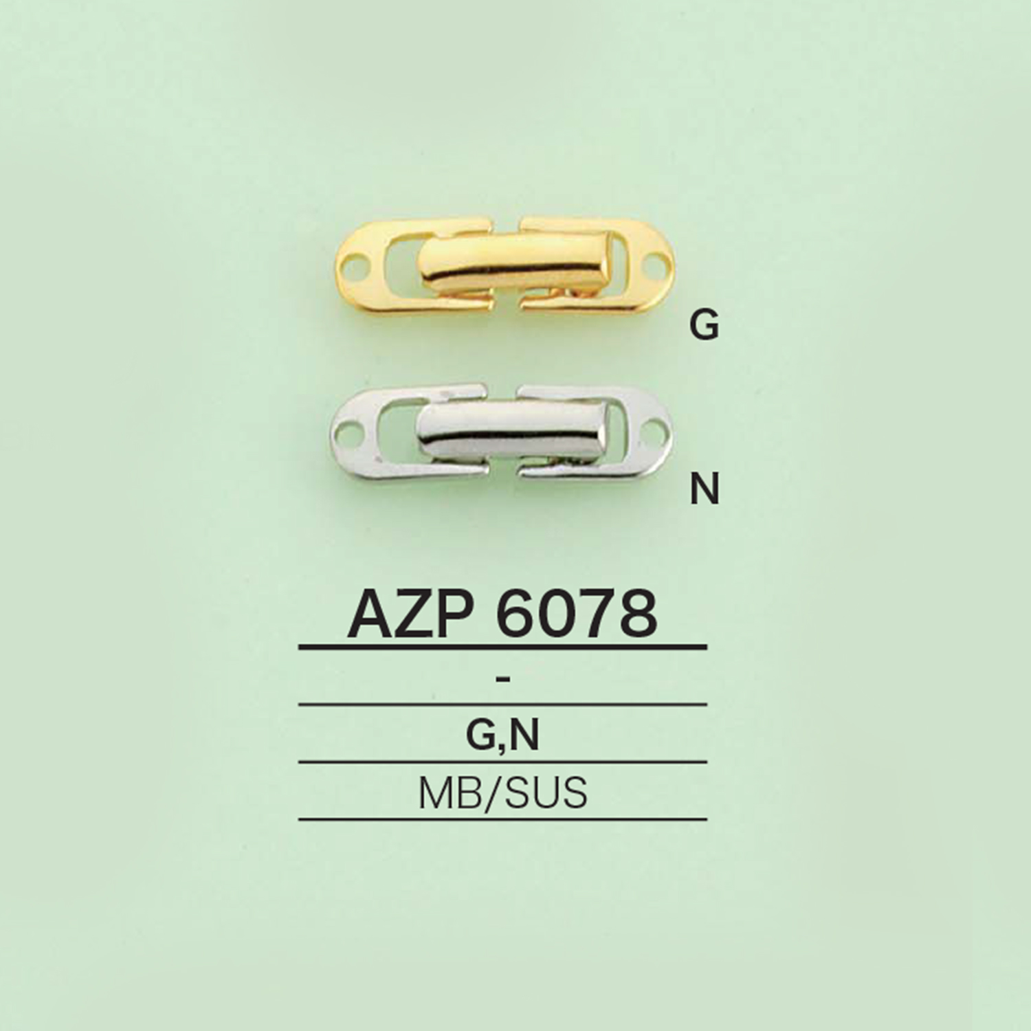 AZP6078 A Series Of Clasps[Miscellaneous Goods And Others] IRIS