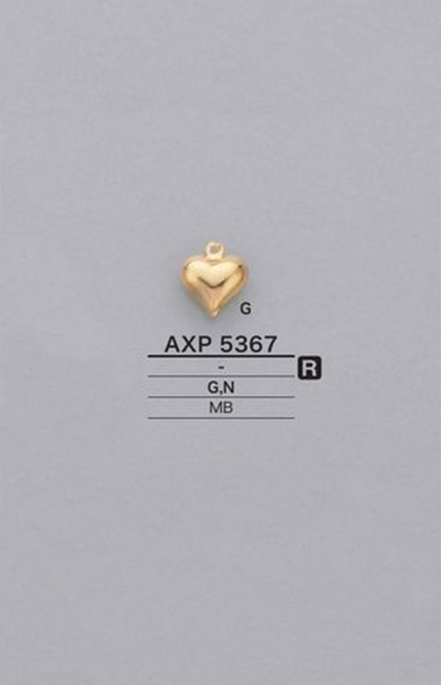 AXP5367 Heart Motif Parts[Miscellaneous Goods And Others] IRIS