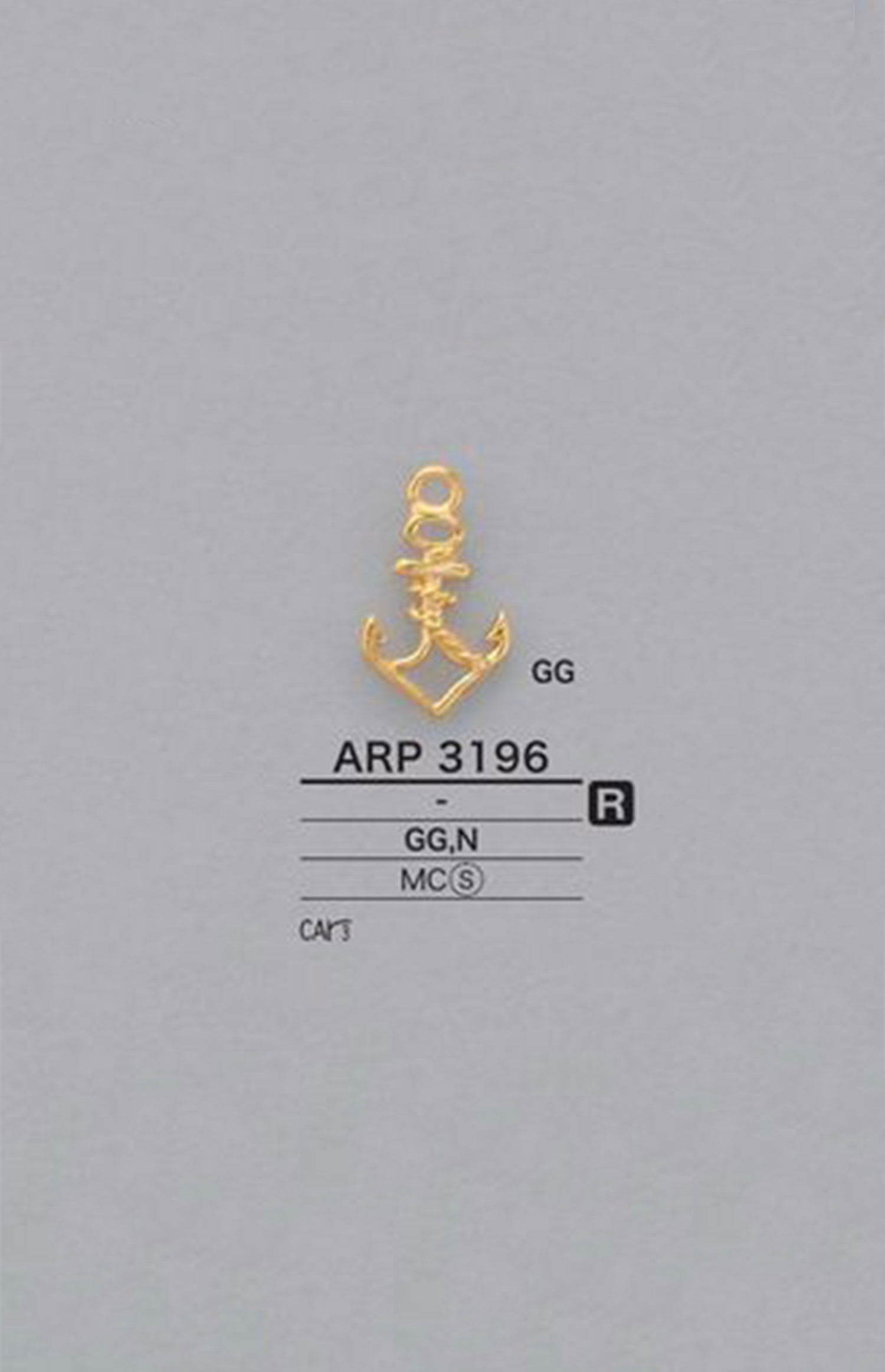 ARP3196 Ikari Type Zipper Point (Pull Tab) IRIS