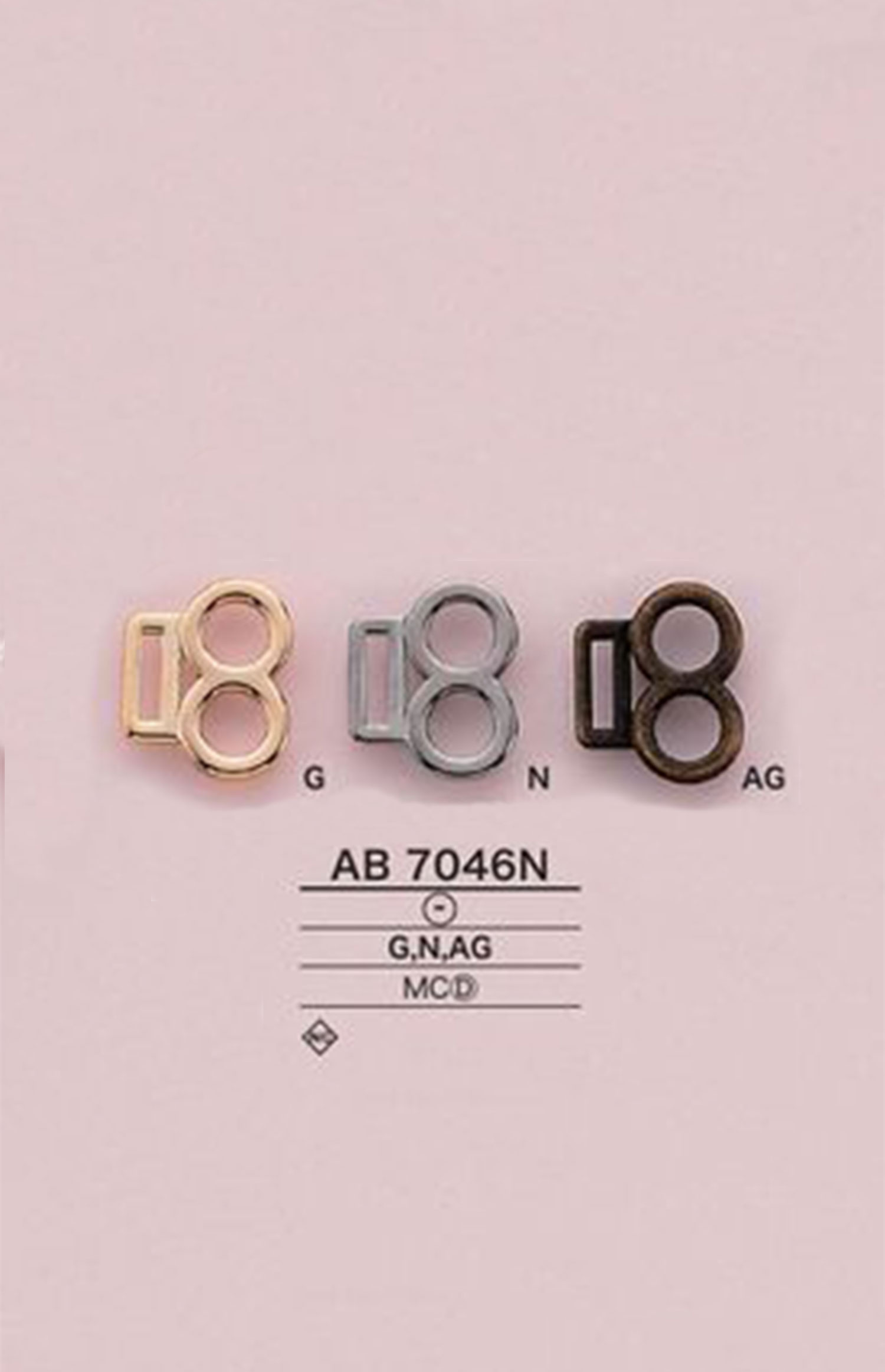 AB7046N Belt Hardware[Buckles And Ring] IRIS