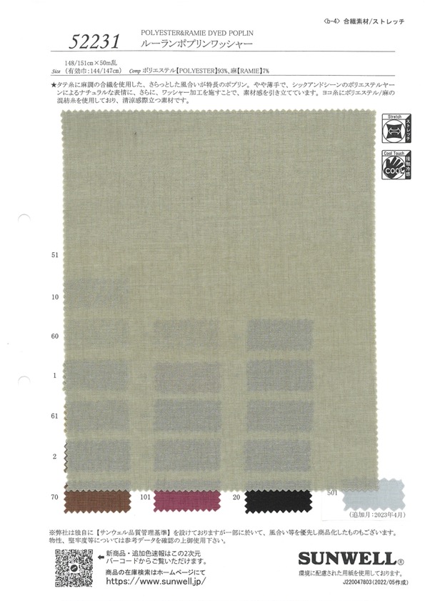52231 Lou LAMPO Pudding Washer Processing[Textile / Fabric] SUNWELL