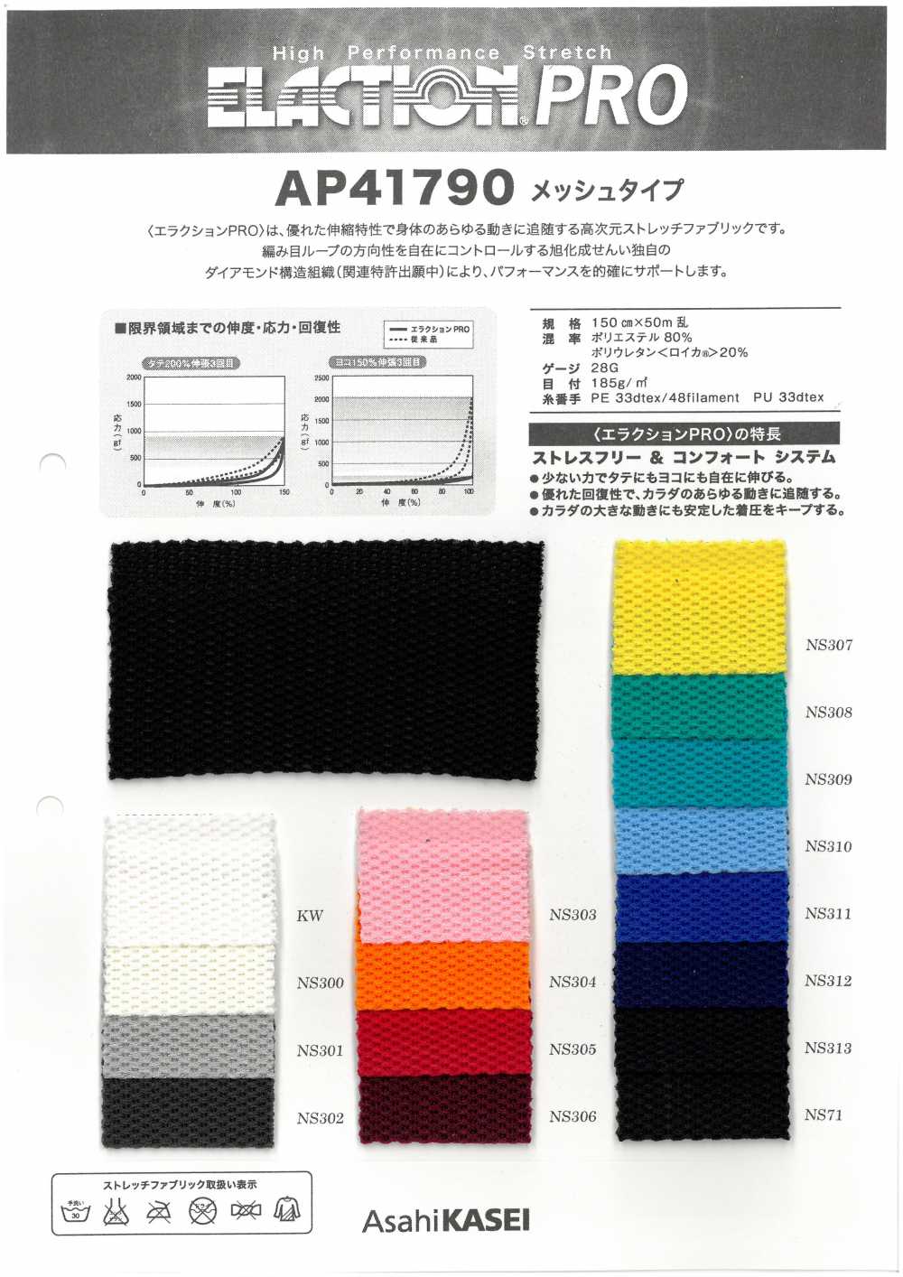 AP41790 Stretch Textile Mesh Type[Textile / Fabric] Japan Stretch