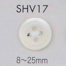 SHV17 4-hole, Bordered Shell Button DAIYA BUTTON